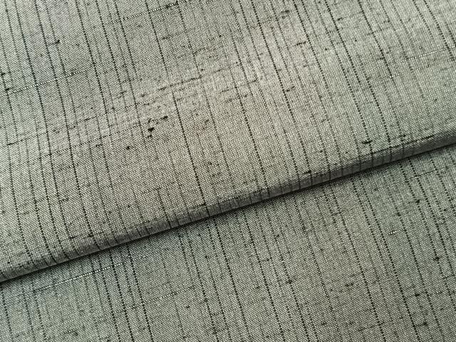 平和屋着物●上質な紬 西陣 間道 反端付き 正絹 逸品 AABK1614fy