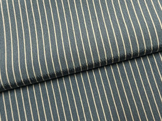 平和屋着物●上質な小紋 縞 正絹 逸品 AABK1616fy