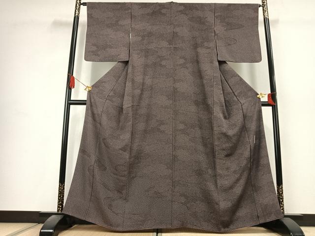 平和屋着物●重要無形文化財 人間国宝 中村勇二郎 江戸小紋 訪問着 流水文 正絹 逸品 AABK1624fy