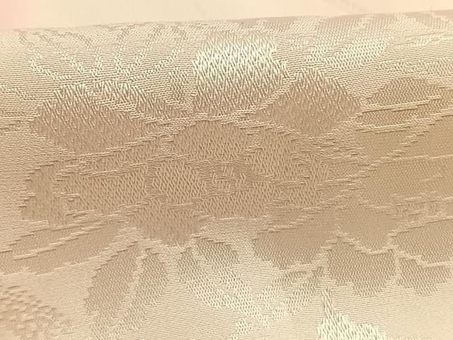 平和屋着物●振袖用長襦袢 袷 草花地紋 暈し染め 半衿刺繍 正絹 逸品 AABK1674fy