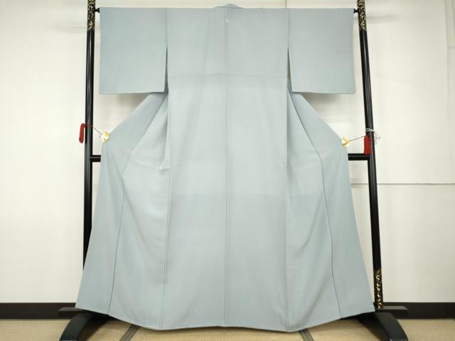 平和屋着物●上質な色無地 淡藤色 正絹 逸品 AABK1717cs