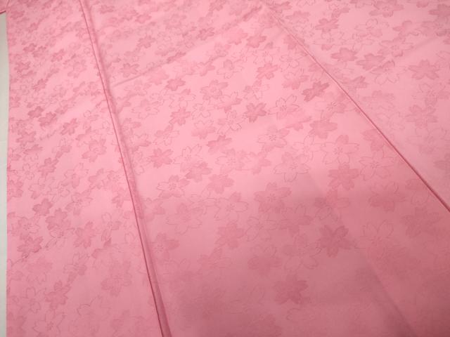 平和屋着物●小振袖 二尺袖 舞桜 暈し染め 洗える着物 AABK1725cs