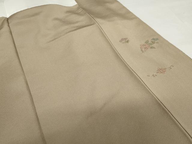 平和屋着物●中国三大刺繍 スワトウ刺繍 汕頭刺繍 総刺繍 蘇州刺繍 訪問着 正倉院花文 暈し染め 金糸 正絹 逸品 AABK1762cs