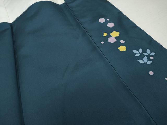 平和屋着物●訪問着 おぼろ染め 重ね絞り 立波花文 暈し染め 金通し地 正絹 逸品 AABK1777cs