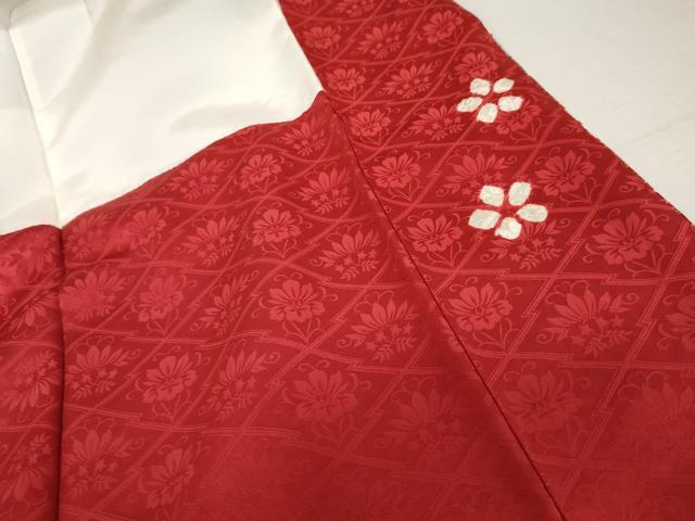 平和屋着物●豪華振袖 駒刺繍 絞り 雪輪風景花蝶文 金彩 正絹 逸品 AABK1819cs
