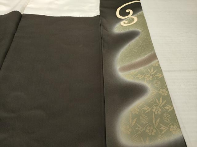 平和屋着物●訪問着 駒刺繍 水車 暈し染め 金銀彩 正絹 逸品 AABK1846ck