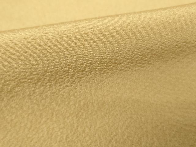 平和屋着物●上質な色無地 飴色 正絹 逸品 AABK1890ck