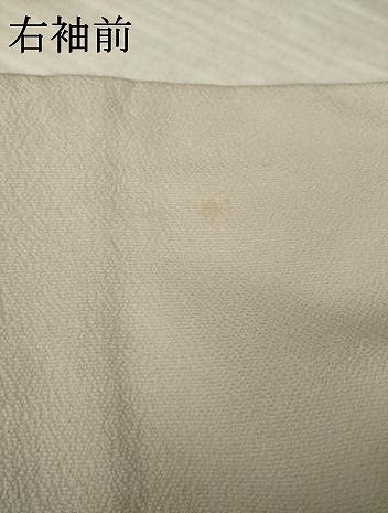 平和屋着物●工芸キモノ野口 訪問着 駒刺繍 波文様 金彩 正絹 逸品 AABK1910ck
