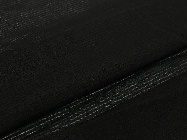 平和屋着物▽羽織 スリーシーズン 春夏秋 塵除け 黒地 正絹 逸品 AABK1976jh