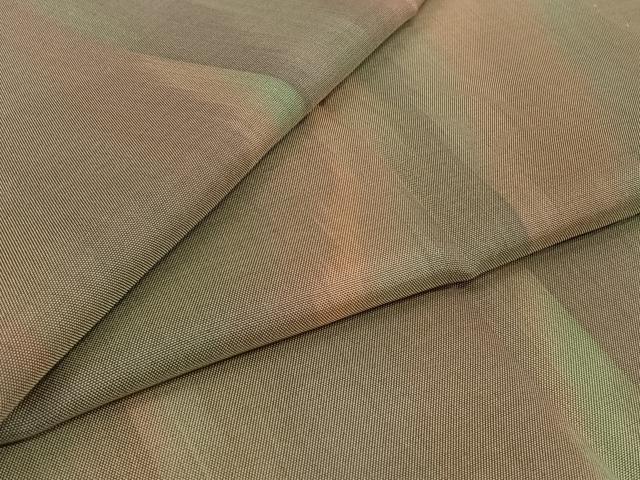 平和屋着物▽道中着 スリーシーズン 春夏秋 塵除け 霞文 ロング丈 正絹 逸品 AABK2086jh