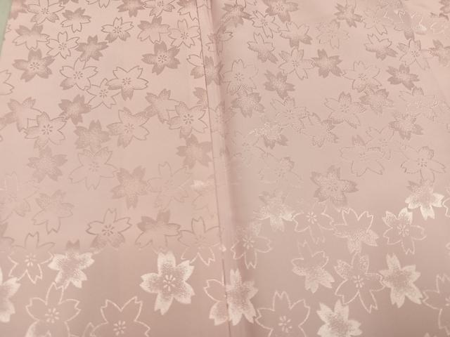 平和屋着物●小振袖 二尺袖 舞花文 暈し染め 金彩 洗える着物 AABK2136ph