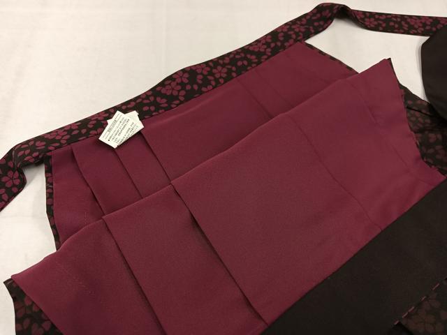平和屋着物▼女性 行灯袴 舞桜文 暈し染め 洗える着物 AABK2168ph