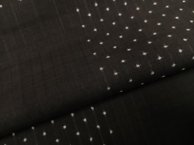 平和屋着物●本場大島紬 市松文様 正絹 逸品 AABK2192ph