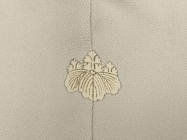 平和屋着物●西陣 京の名門 じゅらく謹製 帝王紫 色留袖 駒刺繍 向かい鳥草花文 金彩 正絹 逸品 AABK2224ph