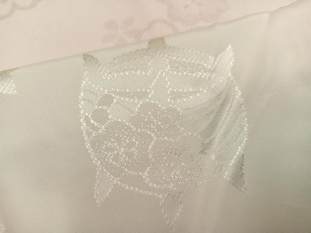 平和屋着物●振袖用長襦袢 無双仕立て 糸巻花地紋 暈し染め 正絹 逸品 AABK2276ph