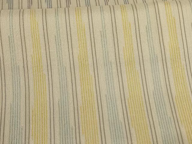 平和屋着物*夏物 紗紬 変わり縞 正絹 逸品 AABK2602jd
