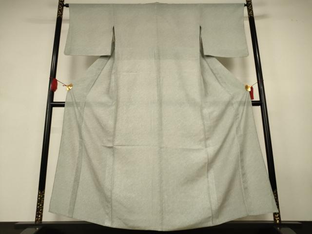平和屋着物*夏物 小紋 絽 鹿の子文様 正絹 逸品 AABK2623jd
