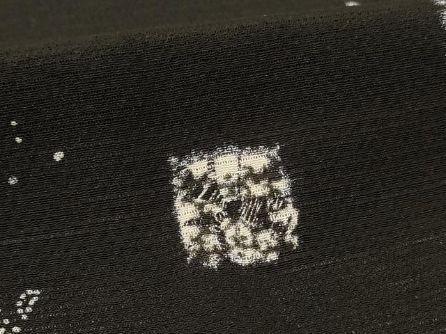 平和屋着物*夏物 小紋 絽 花唐草文 正絹 逸品 AABK2633jd