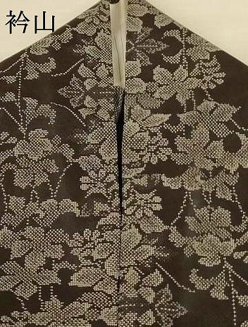 平和屋着物*夏物 本場大島紬 夏大島 花間道 正絹 逸品 AABK2635jd