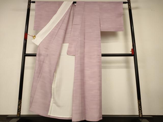 平和屋着物*夏物 小紋 絽 霞文 正絹 逸品 AABK2642jd