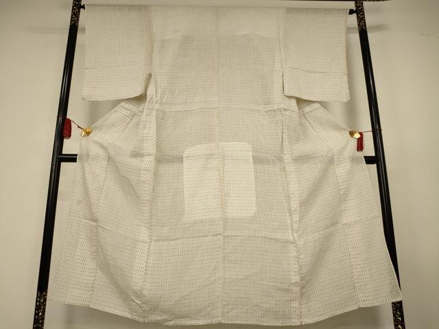 平和屋着物*夏物 男性 上布 絣柄 麻 逸品 AABK2688jd