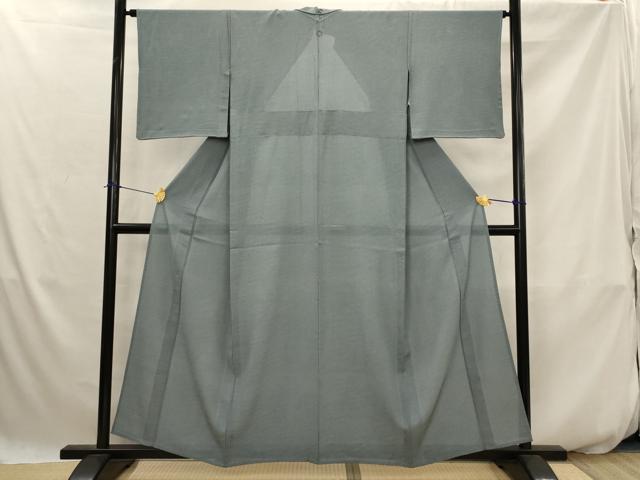 平和屋着物*夏物 伝統工芸士 砂川健一 江戸小紋 絽 行儀 角通し 正絹 逸品 AABK2761st