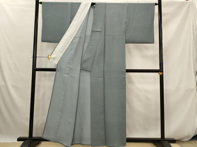 平和屋着物*夏物 伝統工芸士 砂川健一 江戸小紋 絽 行儀 角通し 正絹 逸品 AABK2761st