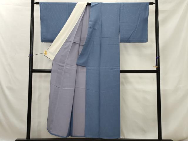平和屋着物*夏物 江戸小紋 絽 鮫小紋柄 正絹 逸品 AABK2785st