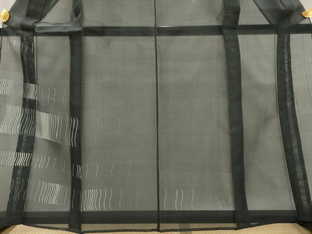 平和屋着物*夏物 訪問着 紗 総刺繍 抽象文様 正絹 逸品 未使用 AABK2789st