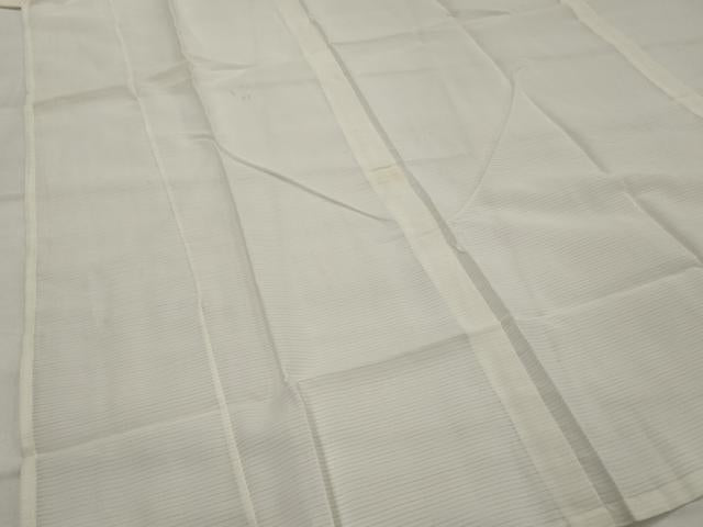 平和屋着物*夏物 長襦袢 絽 白色 洗える着物 AABK2796st