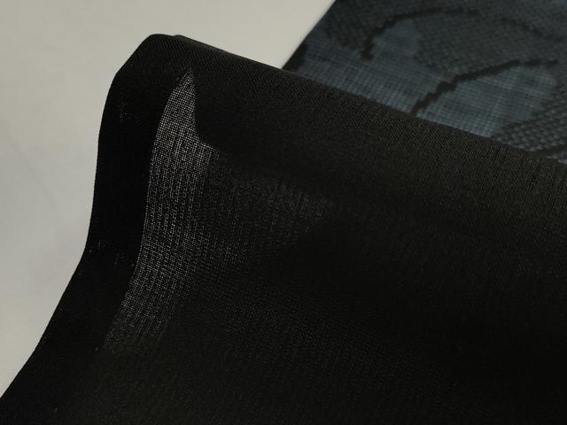 平和屋着物*夏物 本場大島紬 夏大島 9マルキ 蔦の葉文 正絹 逸品 AABK2819st