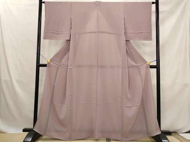 平和屋着物*夏物 小紋 絽縮緬 霞文 正絹 逸品 AABK2831st