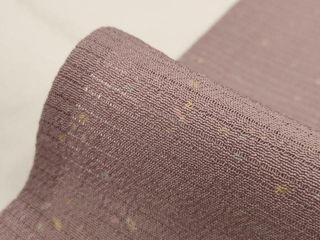 平和屋着物*夏物 小紋 絽縮緬 霞文 正絹 逸品 AABK2831st