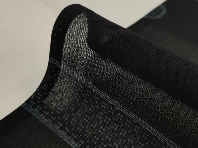 平和屋着物*夏物 本場大島紬 夏大島 エ霞文 正絹 逸品 AABK2857st