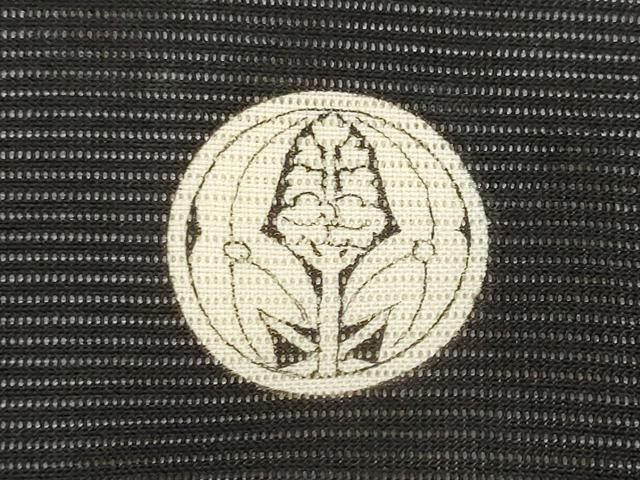平和屋着物*夏物 黒留袖 絽 作家物 手描き 鯉 暈し染め AABK2891st