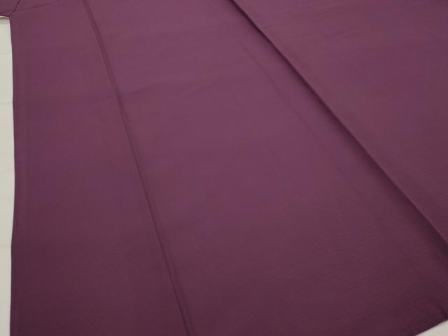 平和屋着物*夏物 色無地 絽 暗紅色 正絹 逸品 AABK2900st
