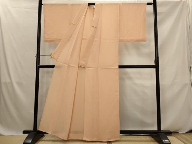 平和屋着物*夏物 色無地 絽 赤香色 正絹 逸品 未使用 AABK2908st