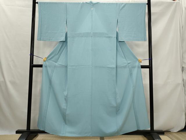 平和屋着物*夏物 色無地 絽 浅縹色 正絹 逸品 AABK2909st