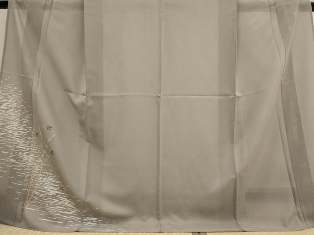 平和屋着物*夏物 訪問着 絽 蛍 金彩 ロング丈 正絹 逸品 AABK2918st