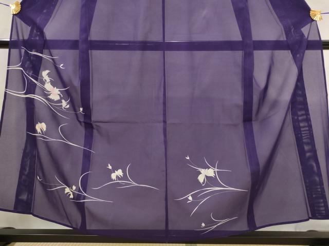 平和屋着物*夏物 訪問着 絽 草花文 洗える着物 AABK2980st