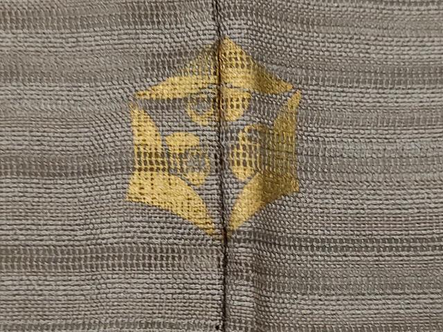 平和屋着物*夏物 訪問着 変わり絽 刺繍 草花文 暈し染め 金彩 正絹 逸品 AABK2983st