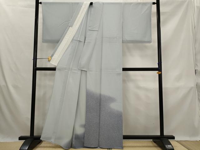 平和屋着物*夏物 訪問着 絽縮緬 霞文 暈し染め 正絹 逸品 未使用 AABK3035st