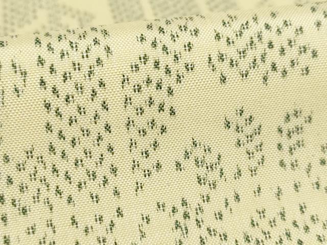 平和屋着物●上質な紬 飾花文 正絹 逸品 AABK3054ck
