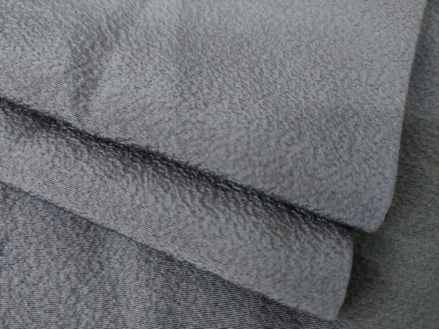 平和屋着物●上質な色無地 紫鼠色 正絹 逸品 AABK3060ck