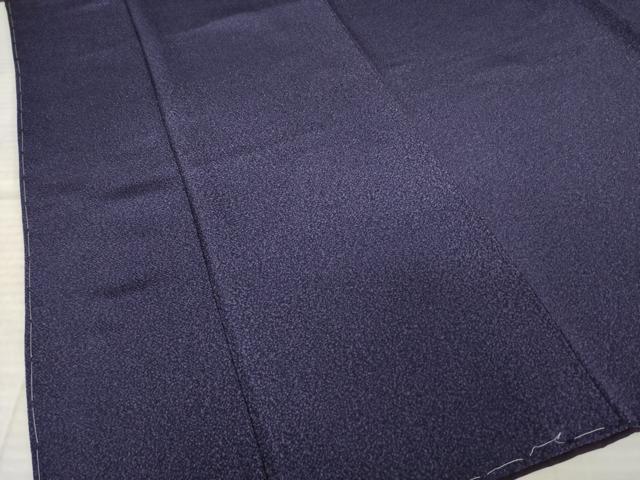 平和屋着物●上質な小紋 霞文 鬼しぼ縮緬 正絹 逸品 未使用 AABK3114ck