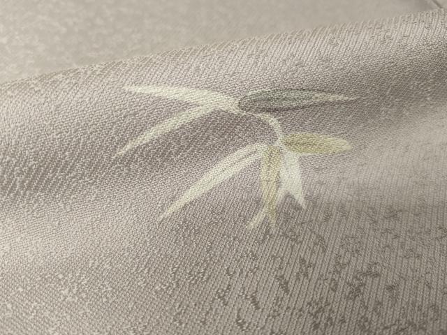 平和屋着物●上質な小紋 笹の葉間道 暈し染め 正絹 逸品 AABK3139ck
