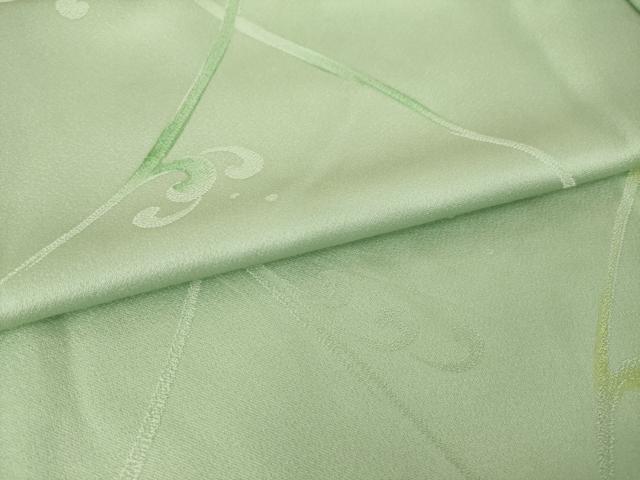 平和屋着物●上質な小紋 地紋起こし 立波文 正絹 逸品 AABK3146ck