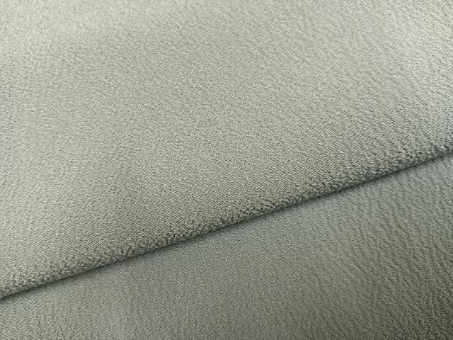 平和屋着物●洗える最高級着物 <英>はなぶさ謹製 色無地 柳鼠色 洗える着物 AABK3161ph