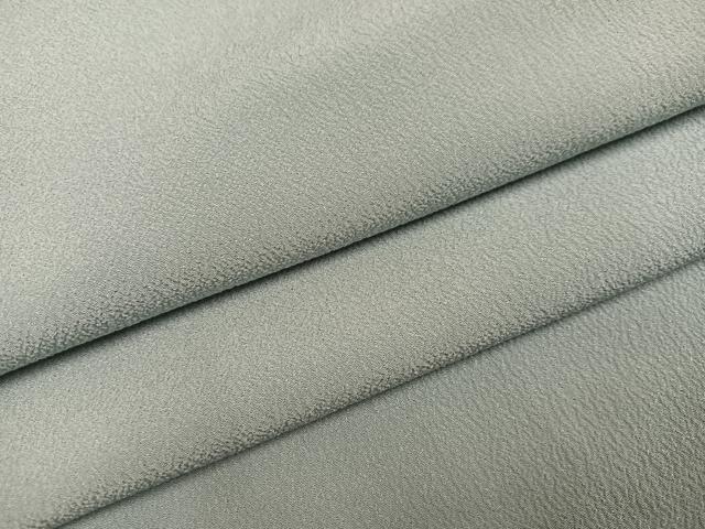 平和屋着物●洗える最高級着物 <英>はなぶさ謹製 色無地 柳鼠色 洗える着物 AABK3161ph