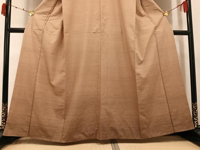 平和屋着物●訪問着 紬地 霞文 正絹 逸品 AABK3165ph